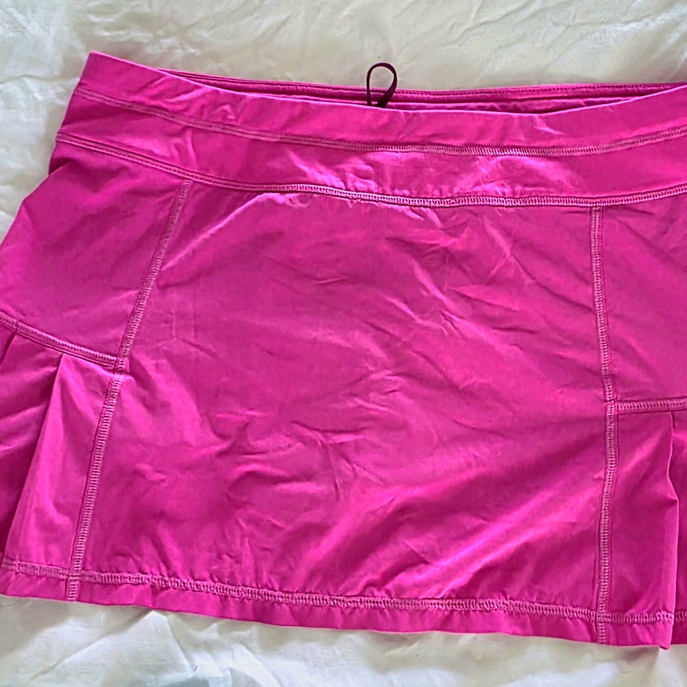 Vibrant Pink Athleta Athletic Skort